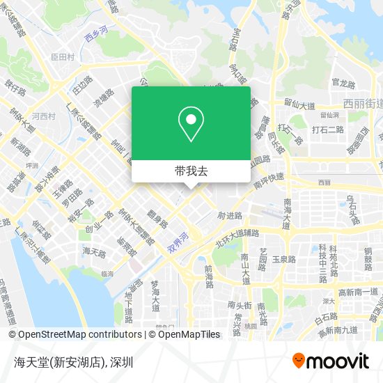 海天堂(新安湖店)地图