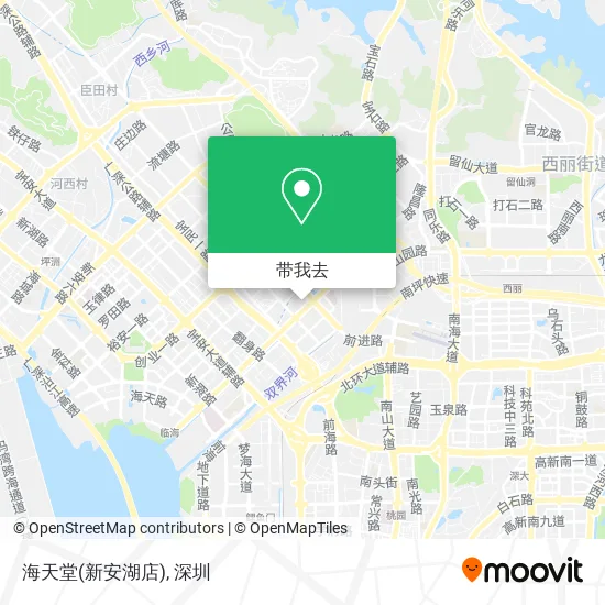 海天堂(新安湖店)地图