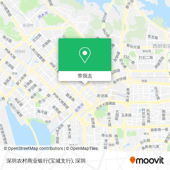 深圳农村商业银行(宝城支行)地图