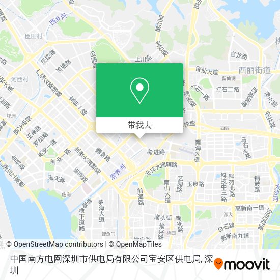 中国南方电网深圳市供电局有限公司宝安区供电局地图