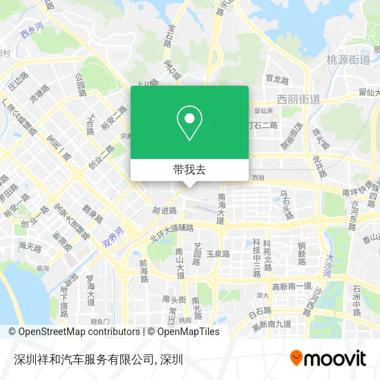 深圳祥和汽车服务有限公司地图
