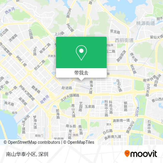 南山华泰小区地图