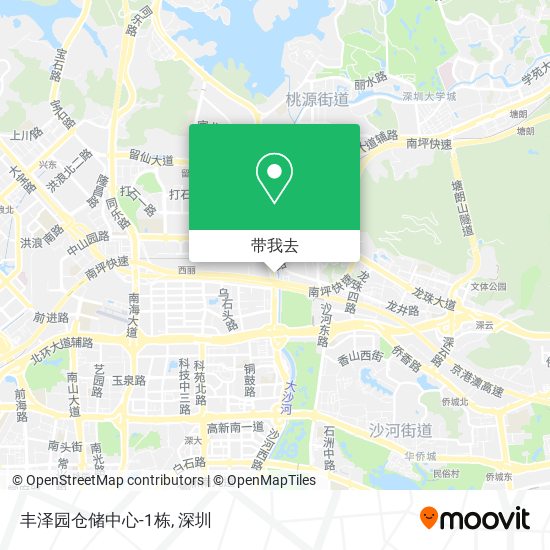 丰泽园仓储中心-1栋地图