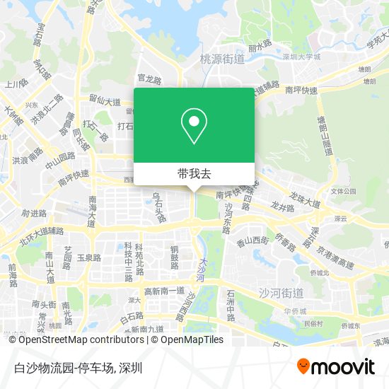 白沙物流园-停车场地图