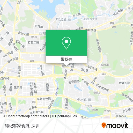 锦记客家食府地图