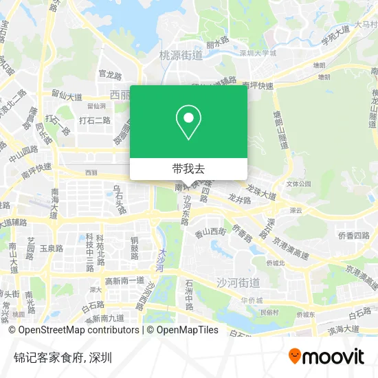 锦记客家食府地图