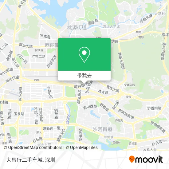 大昌行二手车城地图