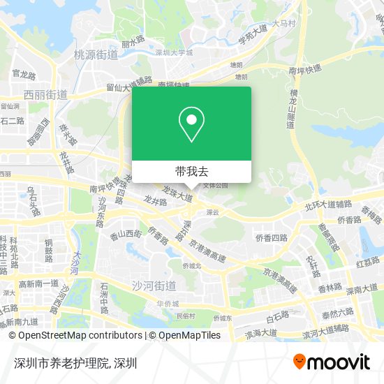 深圳市养老护理院地图