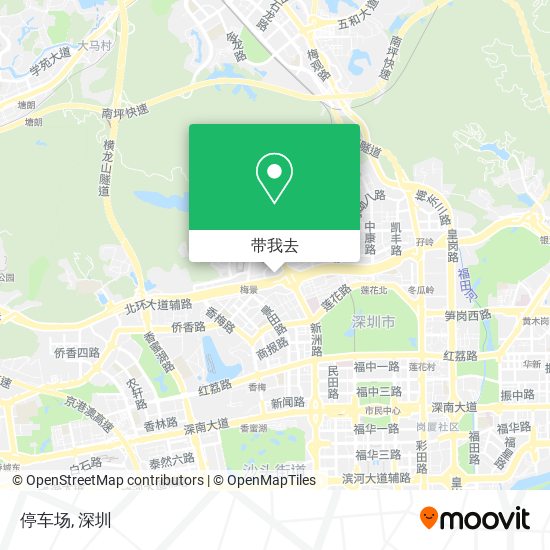 停车场地图
