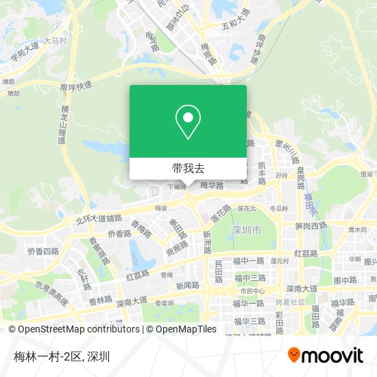 梅林一村-2区地图