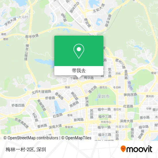 梅林一村-2区地图