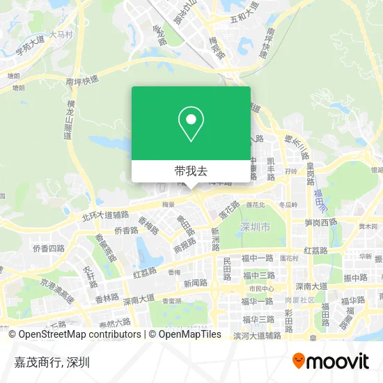 嘉茂商行地图