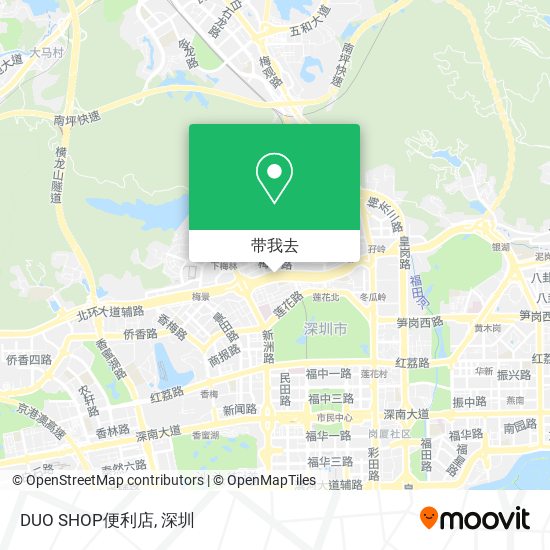DUO SHOP便利店地图