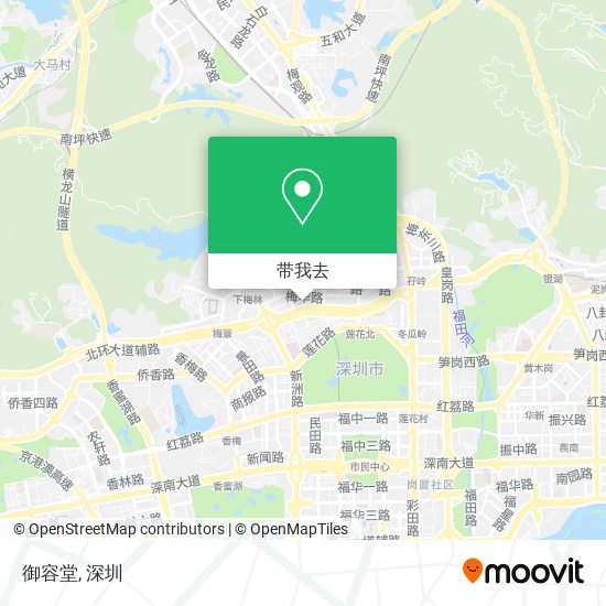 御容堂地图