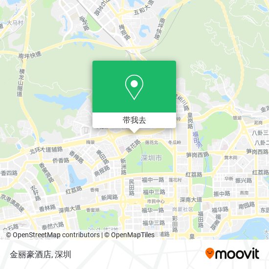金丽豪酒店地图