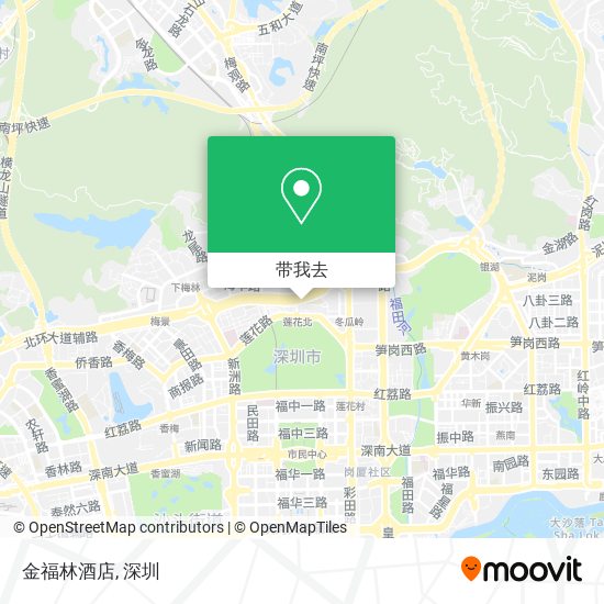 金福林酒店地图
