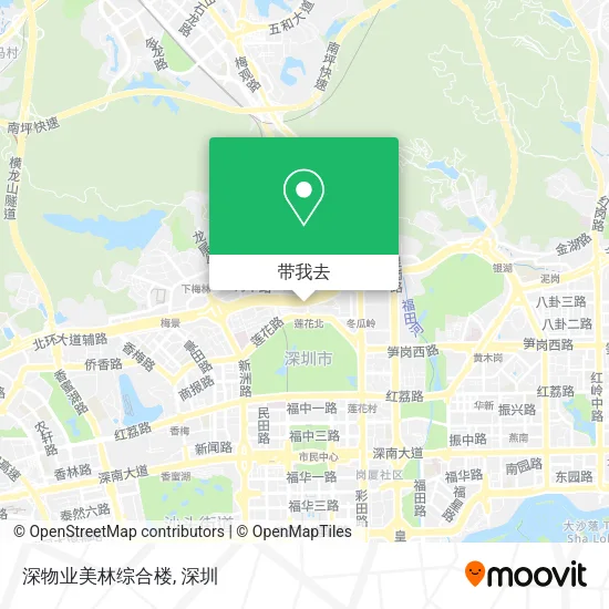 深物业美林综合楼地图