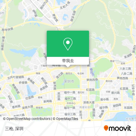 三枪地图
