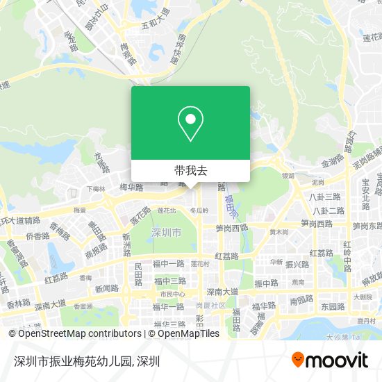深圳市振业梅苑幼儿园地图