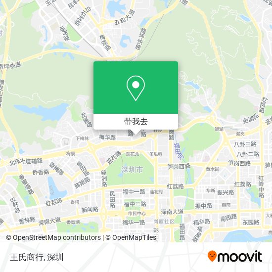 王氏商行地图
