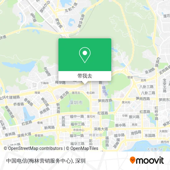 中国电信(梅林营销服务中心)地图