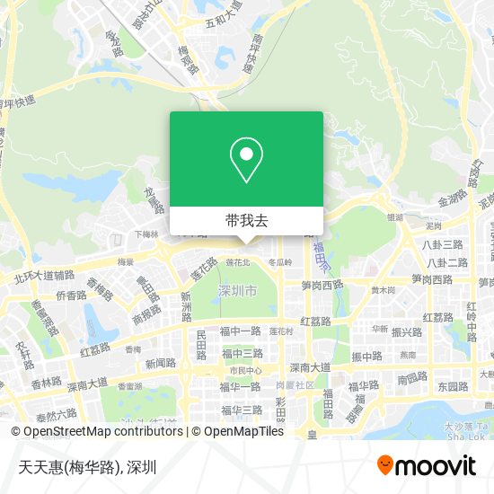 天天惠(梅华路)地图