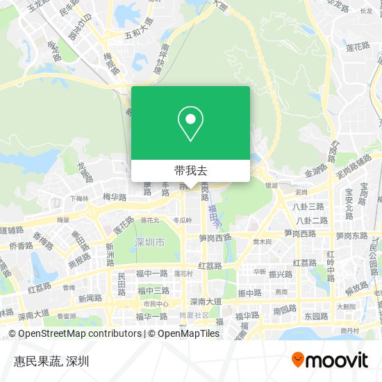 惠民果蔬地图