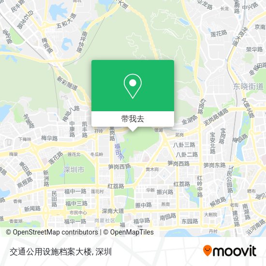 交通公用设施档案大楼地图