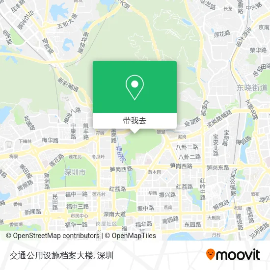 交通公用设施档案大楼地图