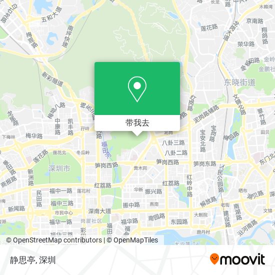 静思亭地图
