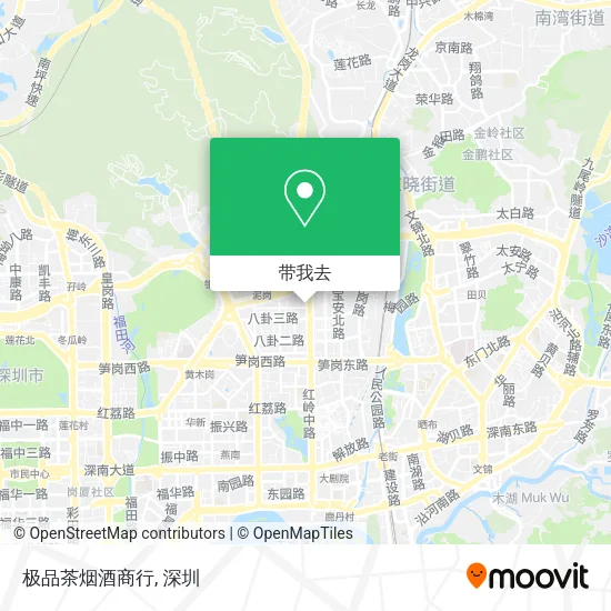 极品茶烟酒商行地图