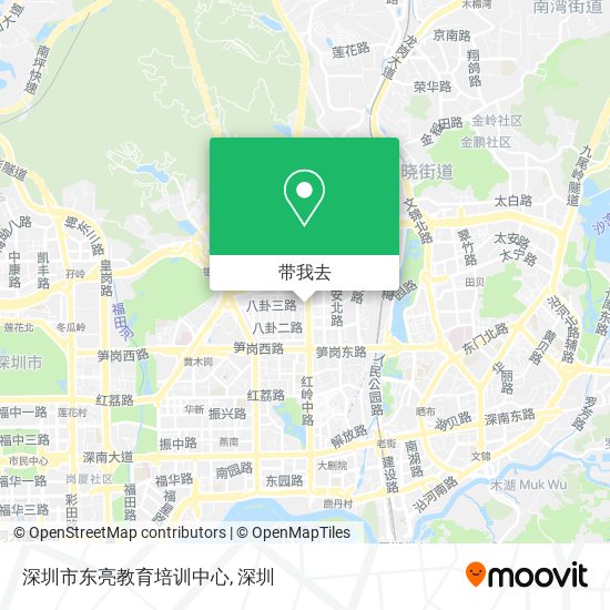 深圳市东亮教育培训中心地图