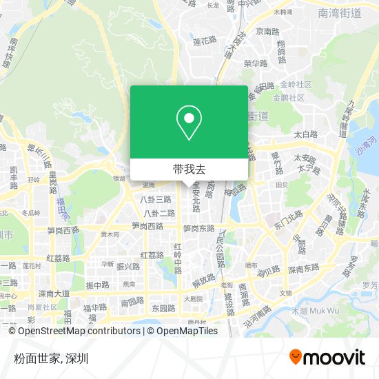 粉面世家地图