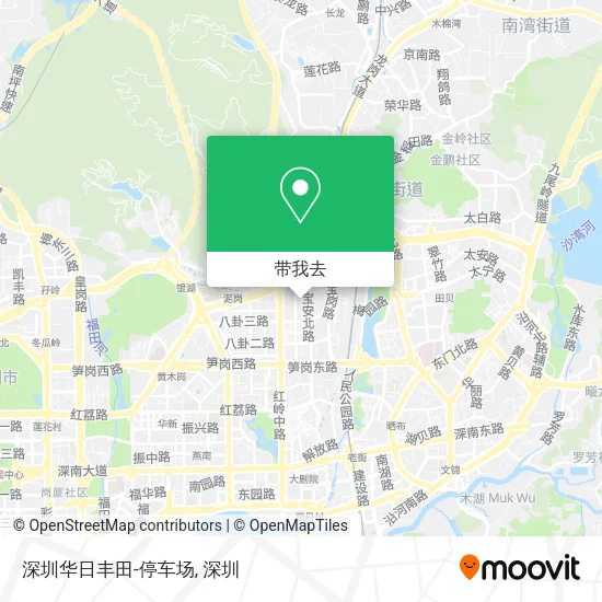 深圳华日丰田-停车场地图