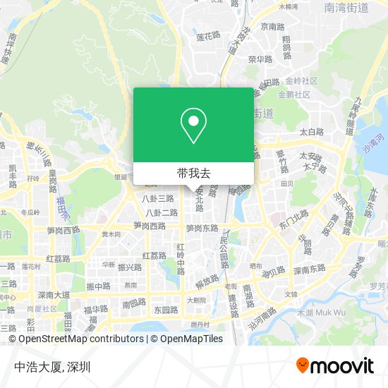 中浩大厦地图