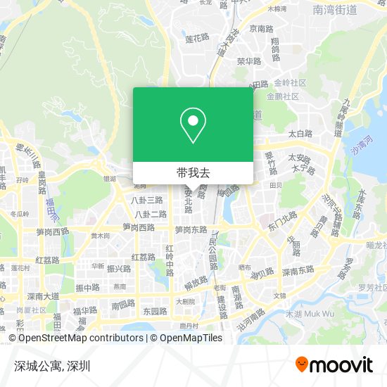 深城公寓地图