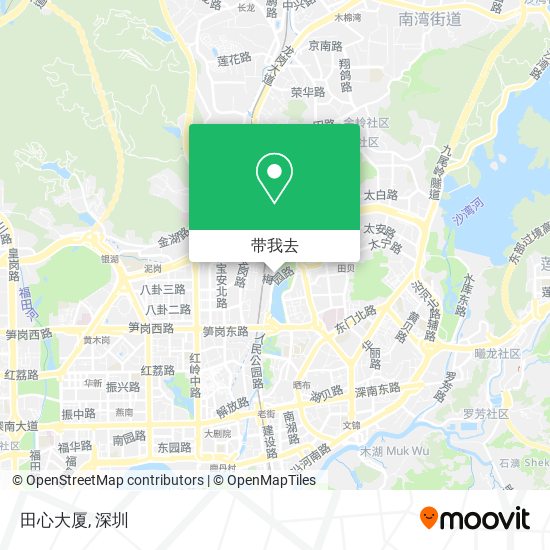 田心大厦地图