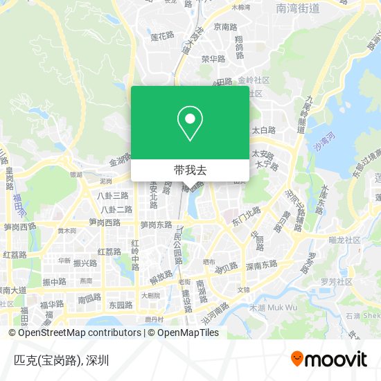 匹克(宝岗路)地图