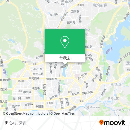 田心村地图