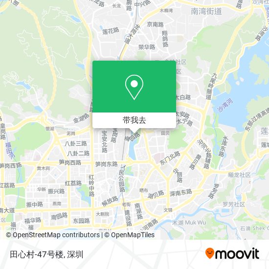 田心村-47号楼地图