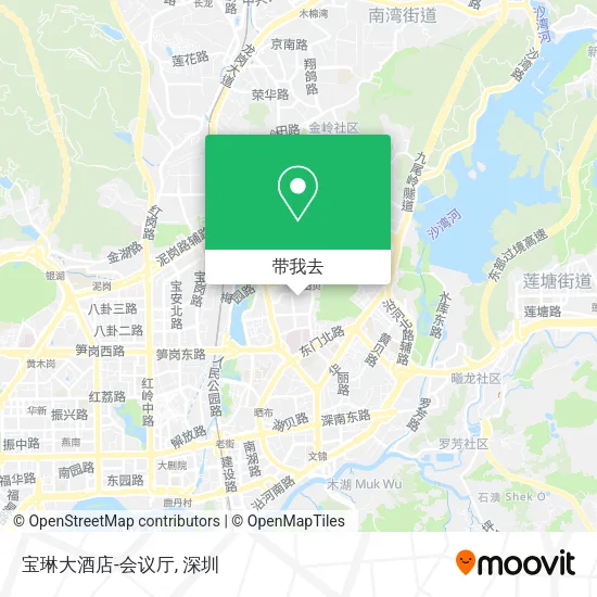 宝琳大酒店-会议厅地图