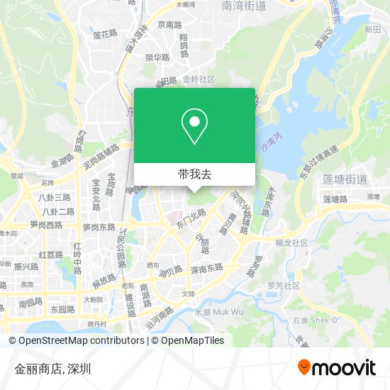 金丽商店地图