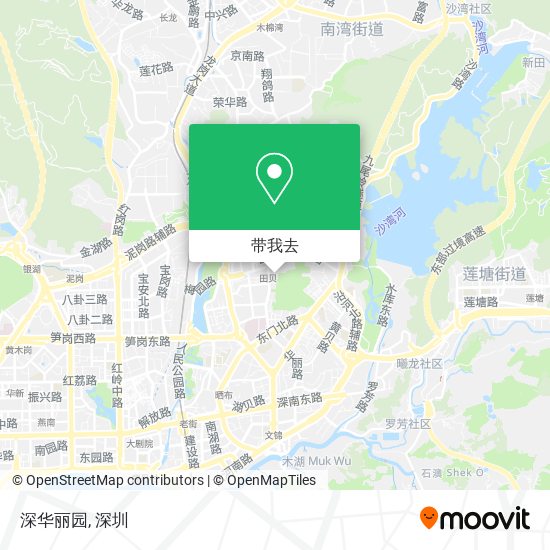 深华丽园地图