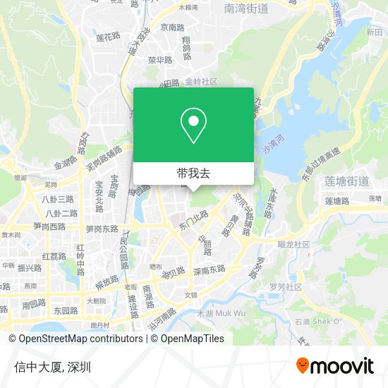 信中大厦地图