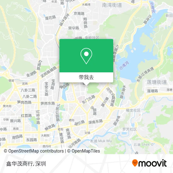 鑫华茂商行地图