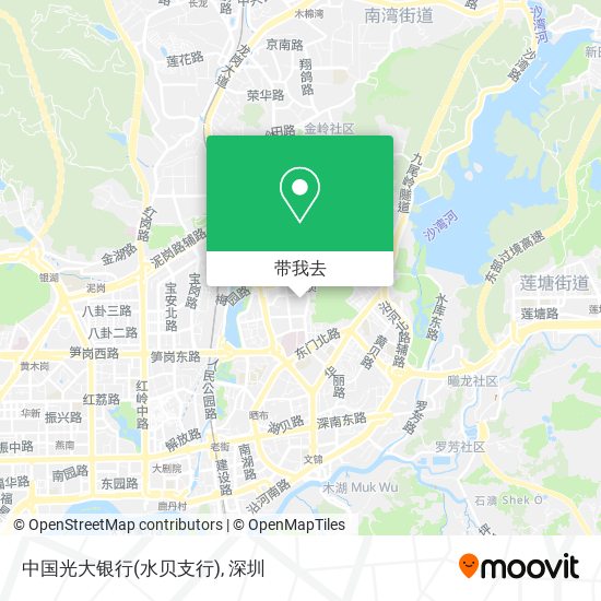 中国光大银行(水贝支行)地图
