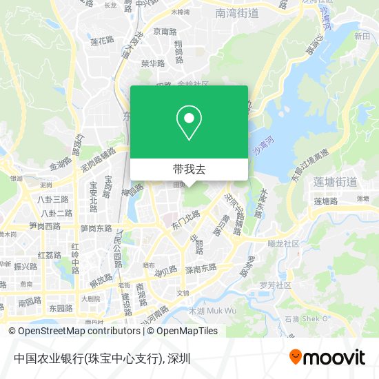 中国农业银行(珠宝中心支行)地图