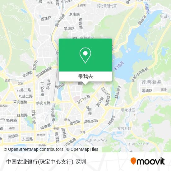 中国农业银行(珠宝中心支行)地图