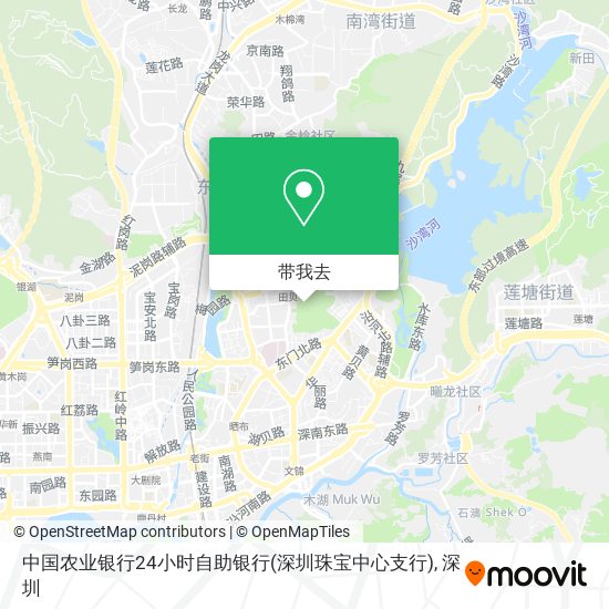 中国农业银行24小时自助银行(深圳珠宝中心支行)地图
