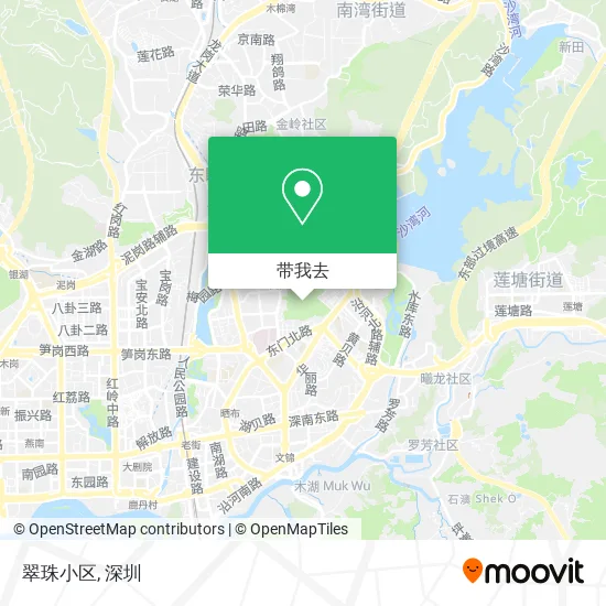 翠珠小区地图
